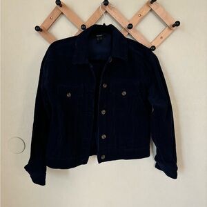 Forever 21 blue corduroy jacket